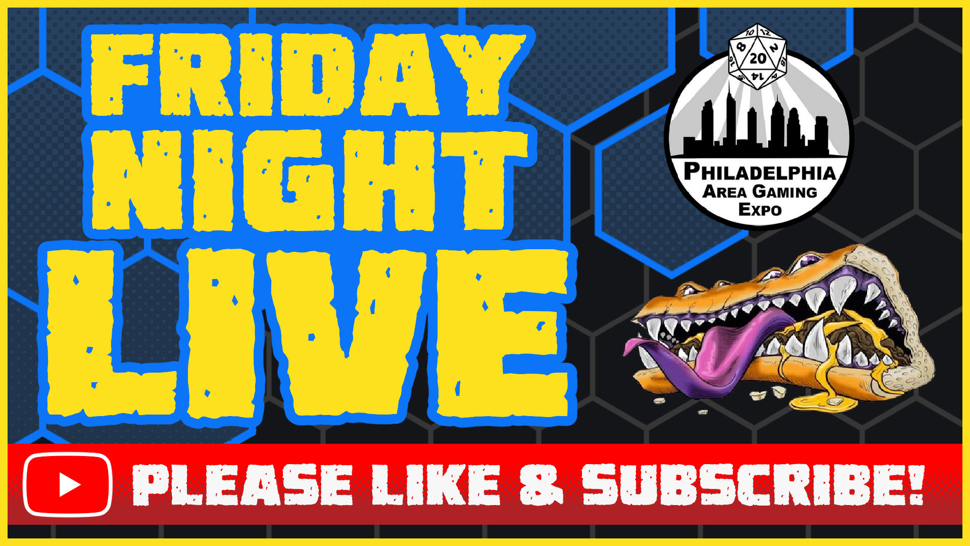 Philadelphia Area Gaming Expo Friday Night Live Thumbnail